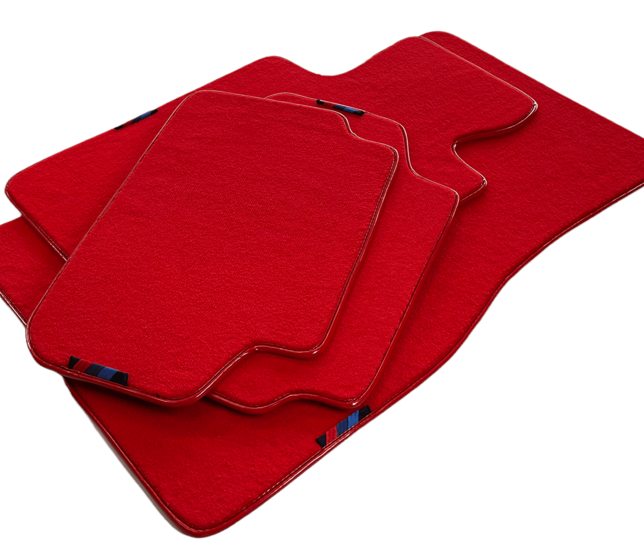 Red Mats For BMW 3 Series E36 2-door Coupe With M Package AutoWin Brand - AutoWin