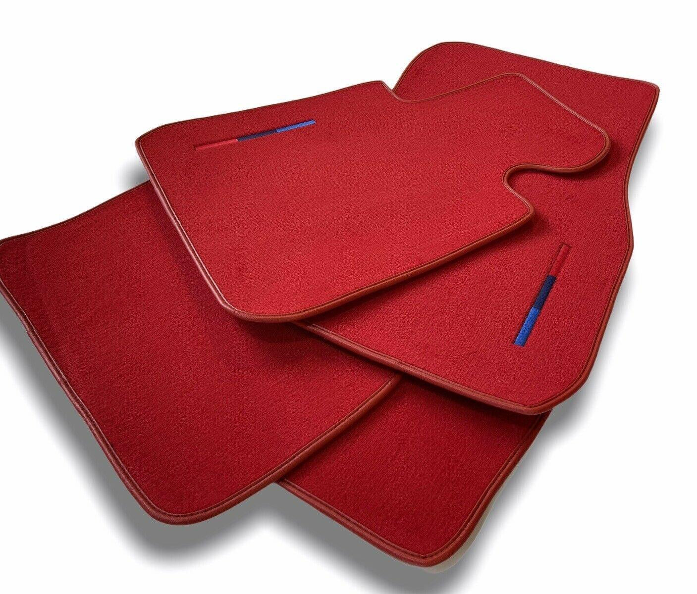 Red Mats For BMW 3 Series F31 5-doors Wagon With M Package - AutoWin