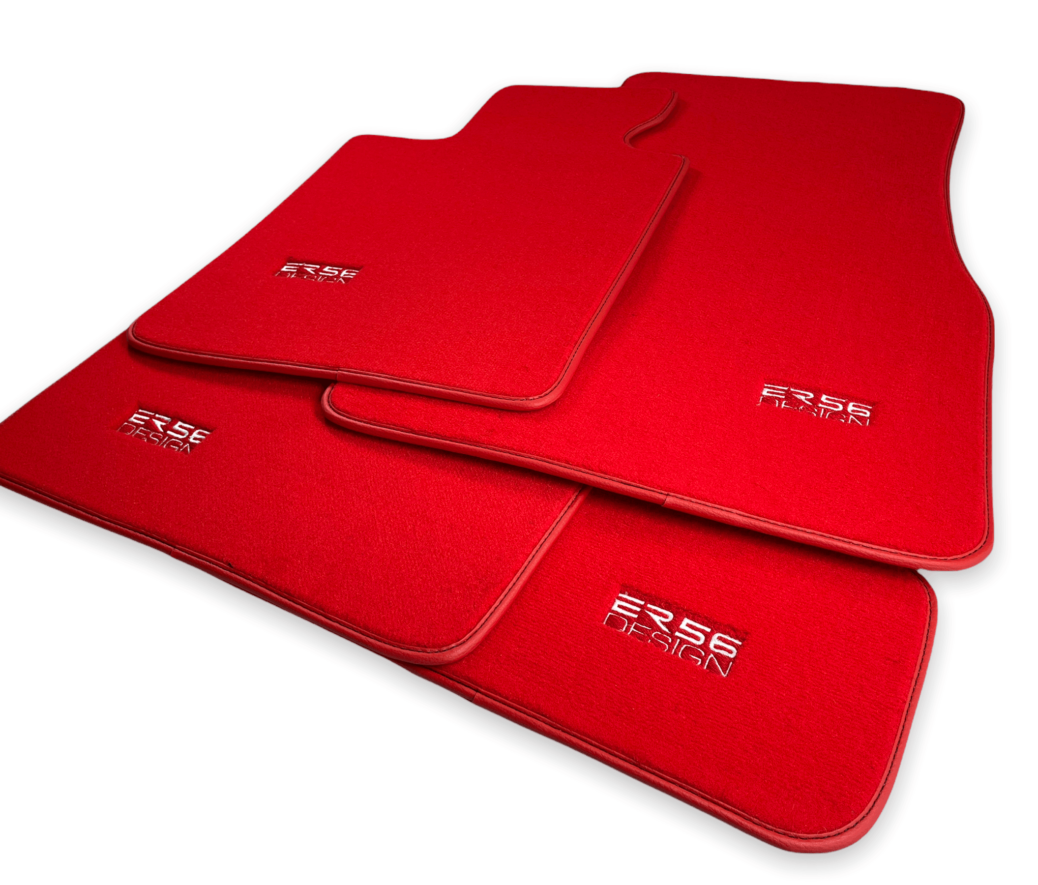 Red Mats For BMW 4 Series G22 Coupe - ER56 Design Brand - AutoWin