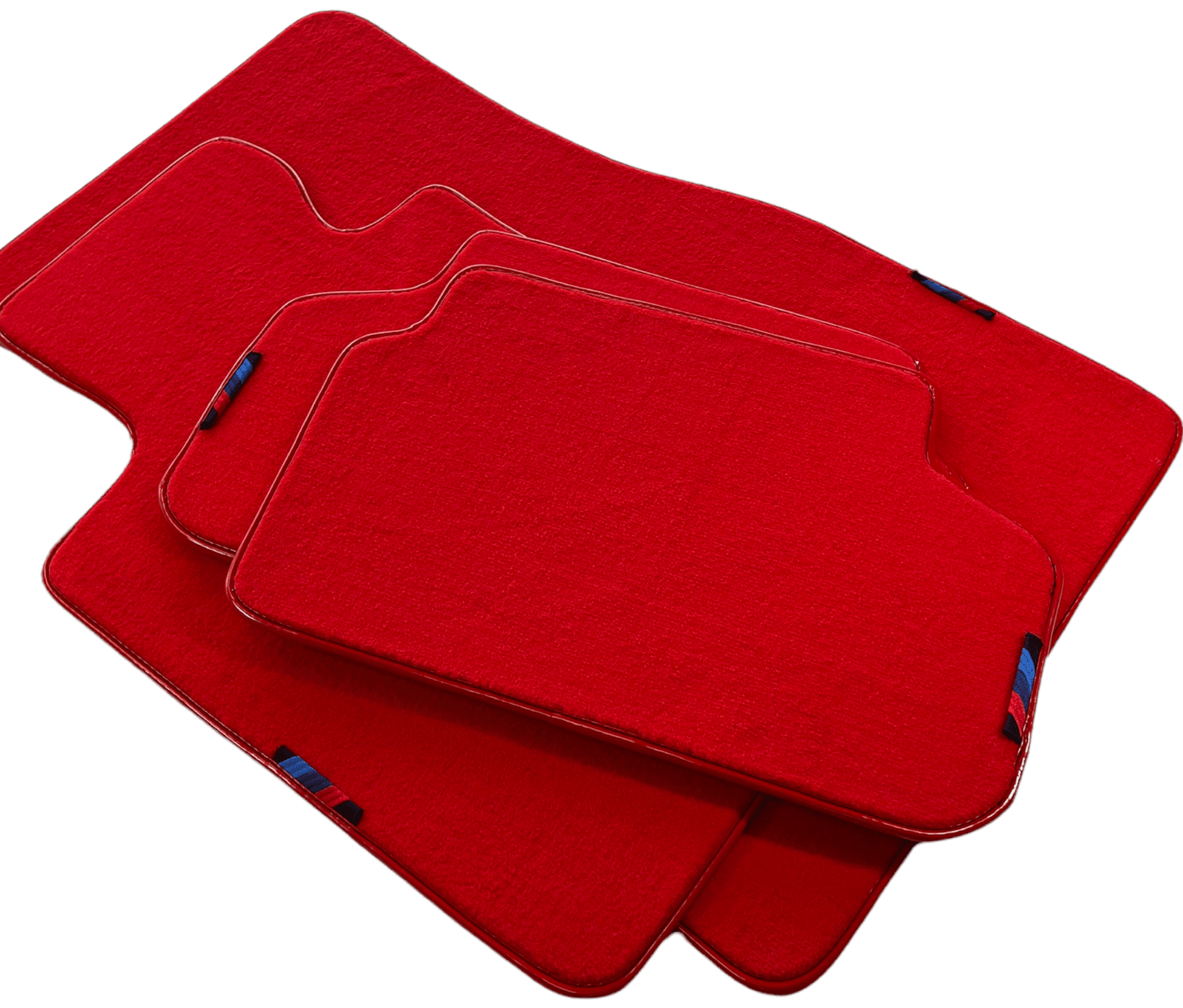 Red Mats For BMW 4 Series G22 Coupe With M Package AutoWin Brand - AutoWin