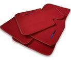 Red Mats For BMW M5 E34 With M Package - AutoWin