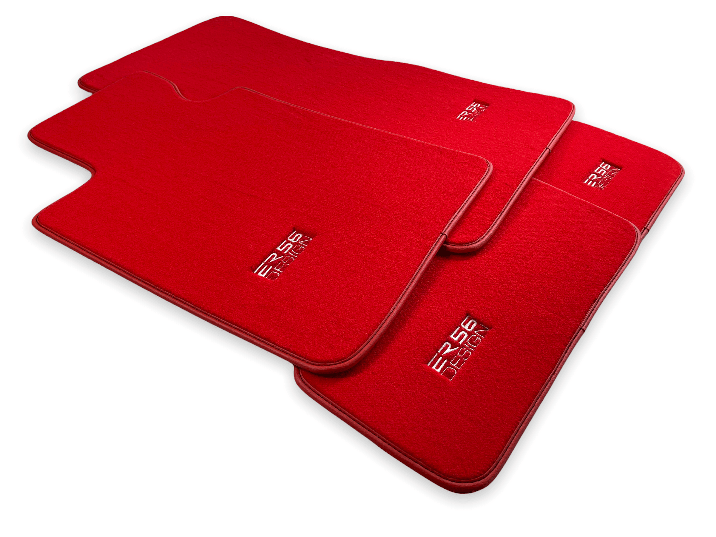 Red Mats For BMW M5 E39 - ER56 Design Brand - AutoWin