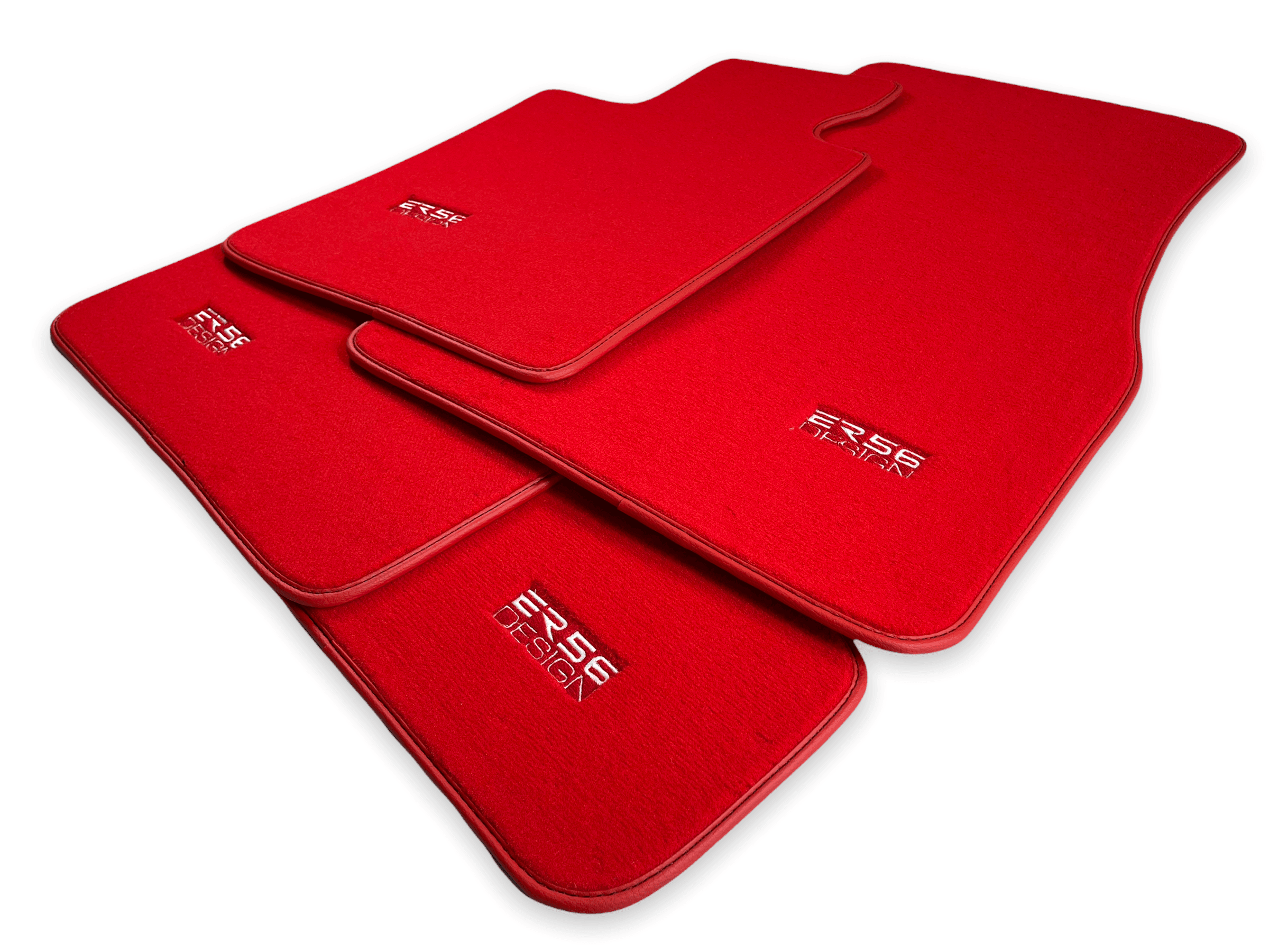 Red Mats For BMW M5 E39 - ER56 Design Brand - AutoWin