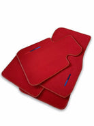 Red Mats For BMW M5 E39 With M Package - AutoWin