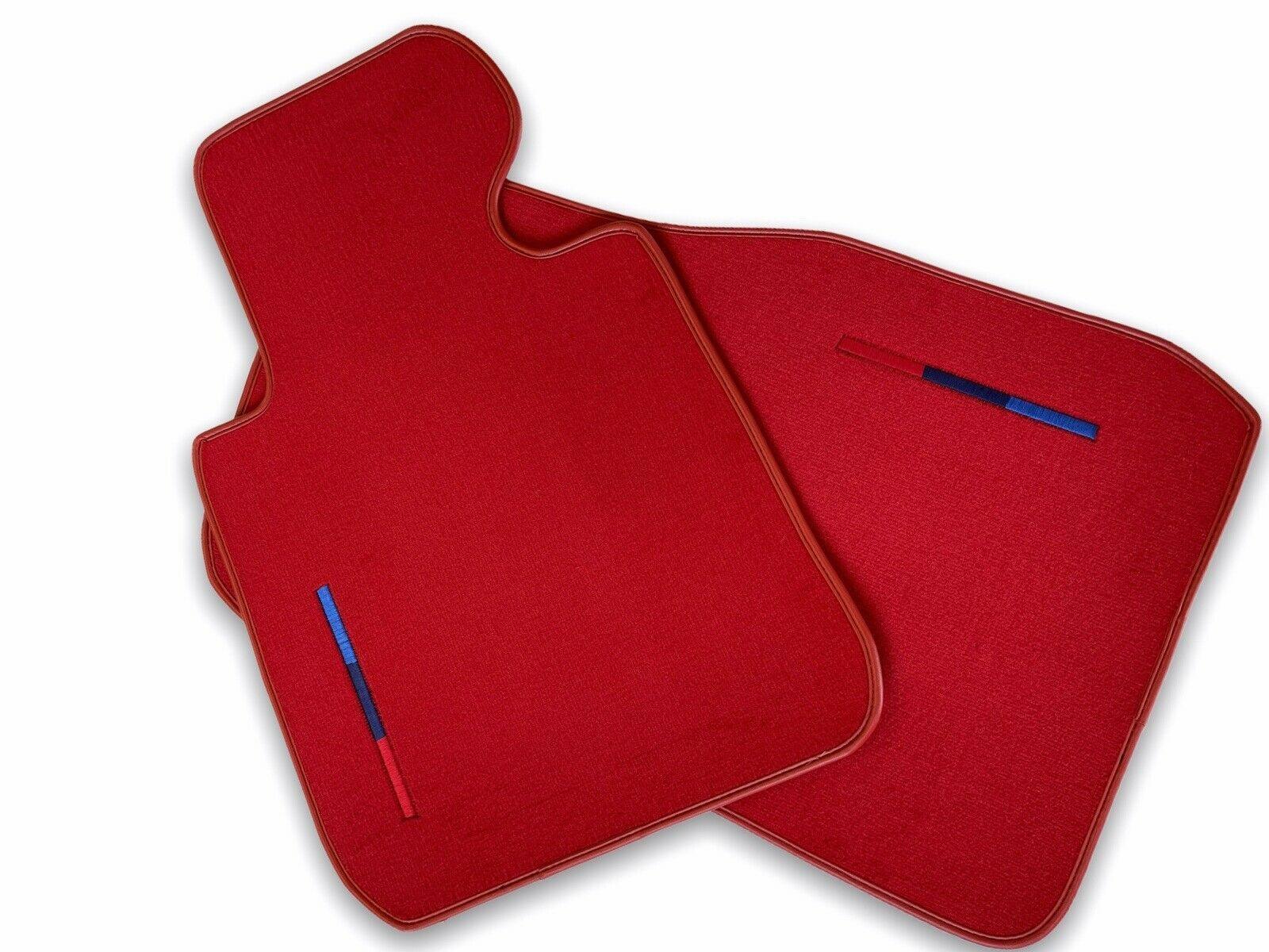 Red Mats For BMW M5 E39 With M Package - AutoWin