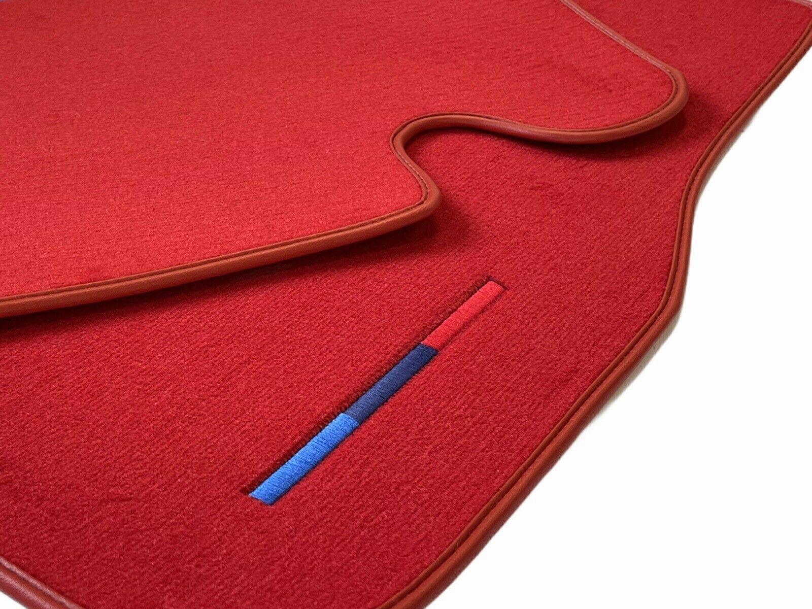 Red Mats For BMW M6 E24 With M Package - AutoWin